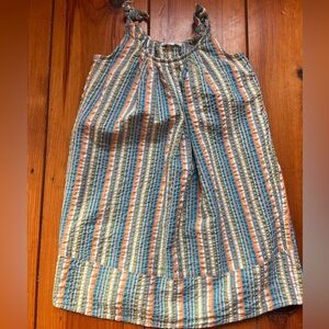 Roller Rabbit Multicolor Striped Kids Dress